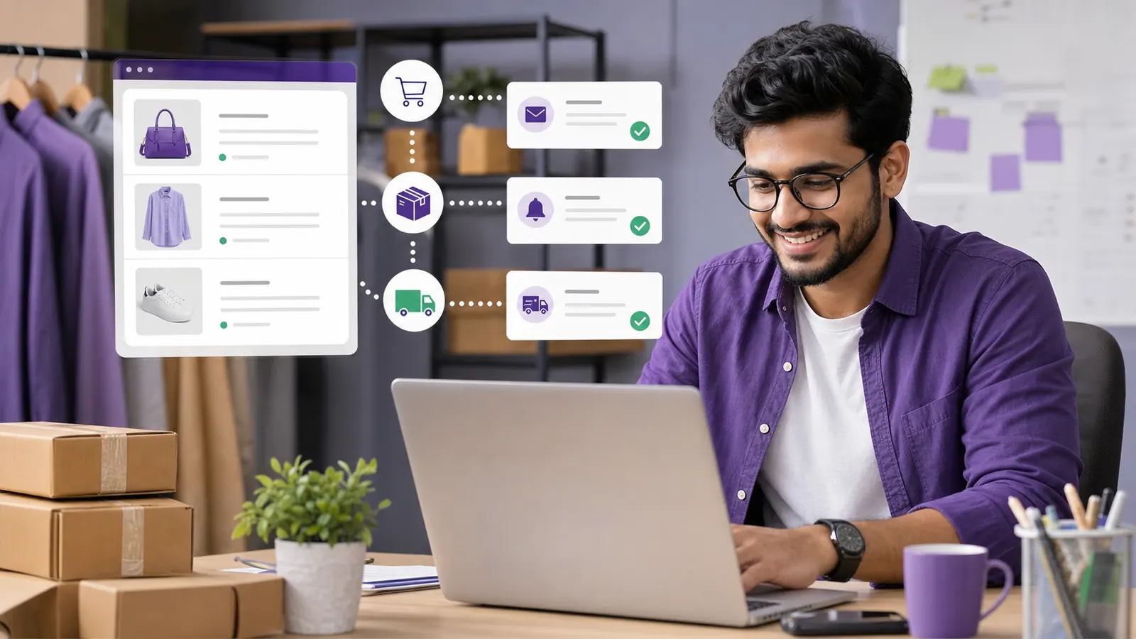 WooCommerce WhatsApp order notifications workflow for business teams using WhatsApp