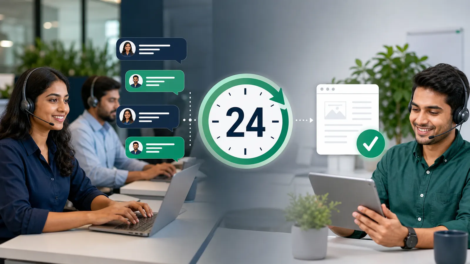 WhatsApp 24-hour customer service window workflow for business teams using WhatsApp